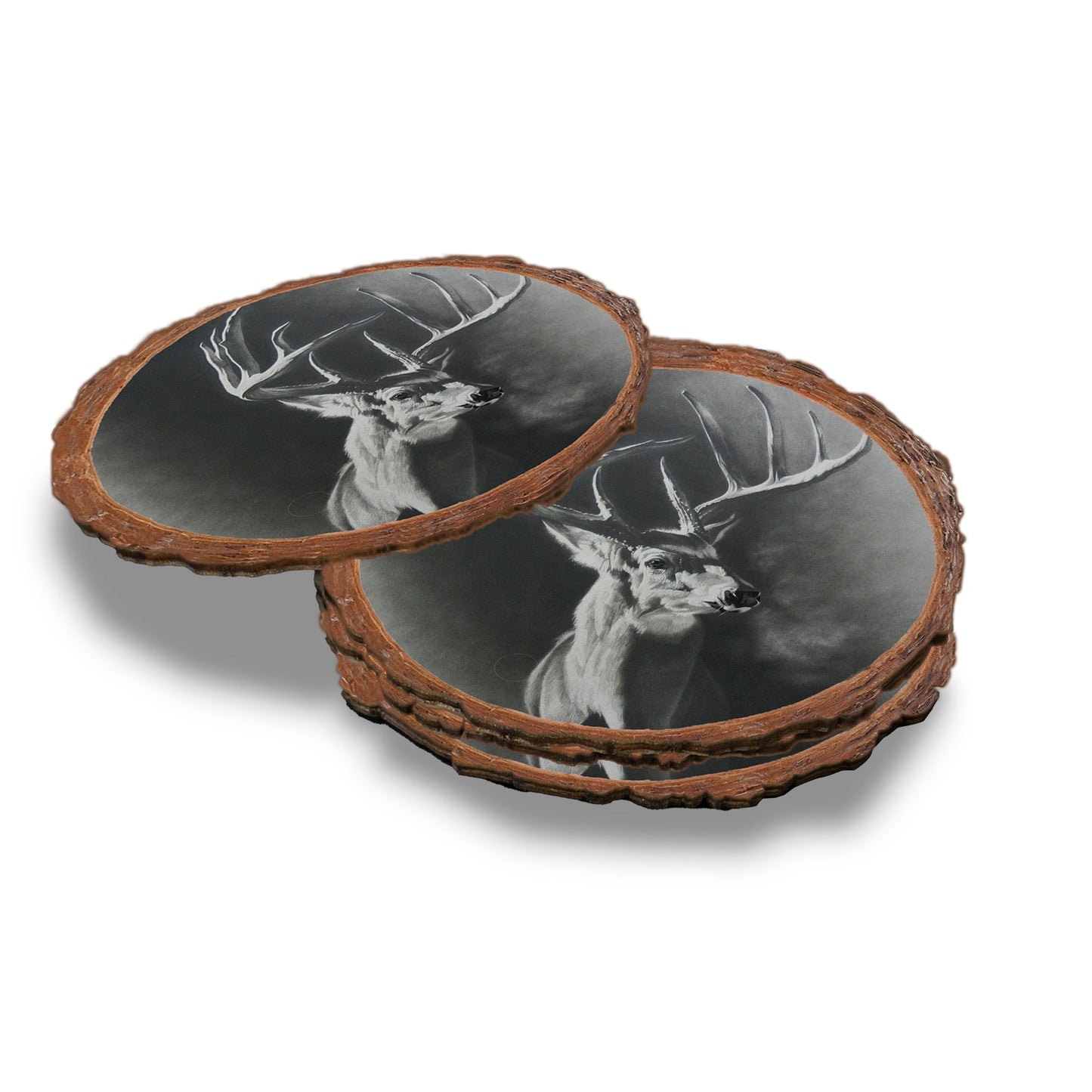 Johnson's Big Hoss - Live Edge Live Edge Coaster (5pk // $2.80ea)