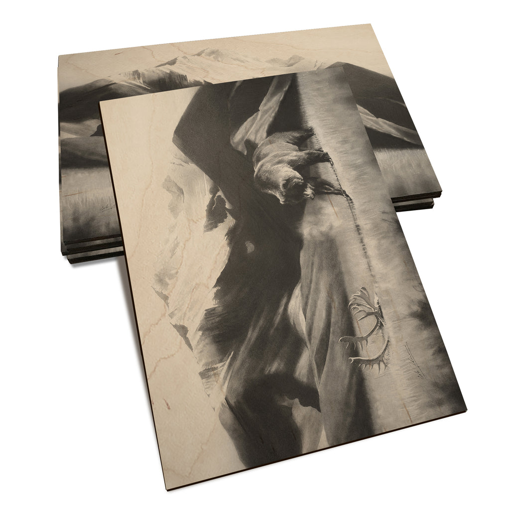 Johnson's Grizz with Rack - Classic Edge Classic Edge Postcard (5pk // $2.80ea)