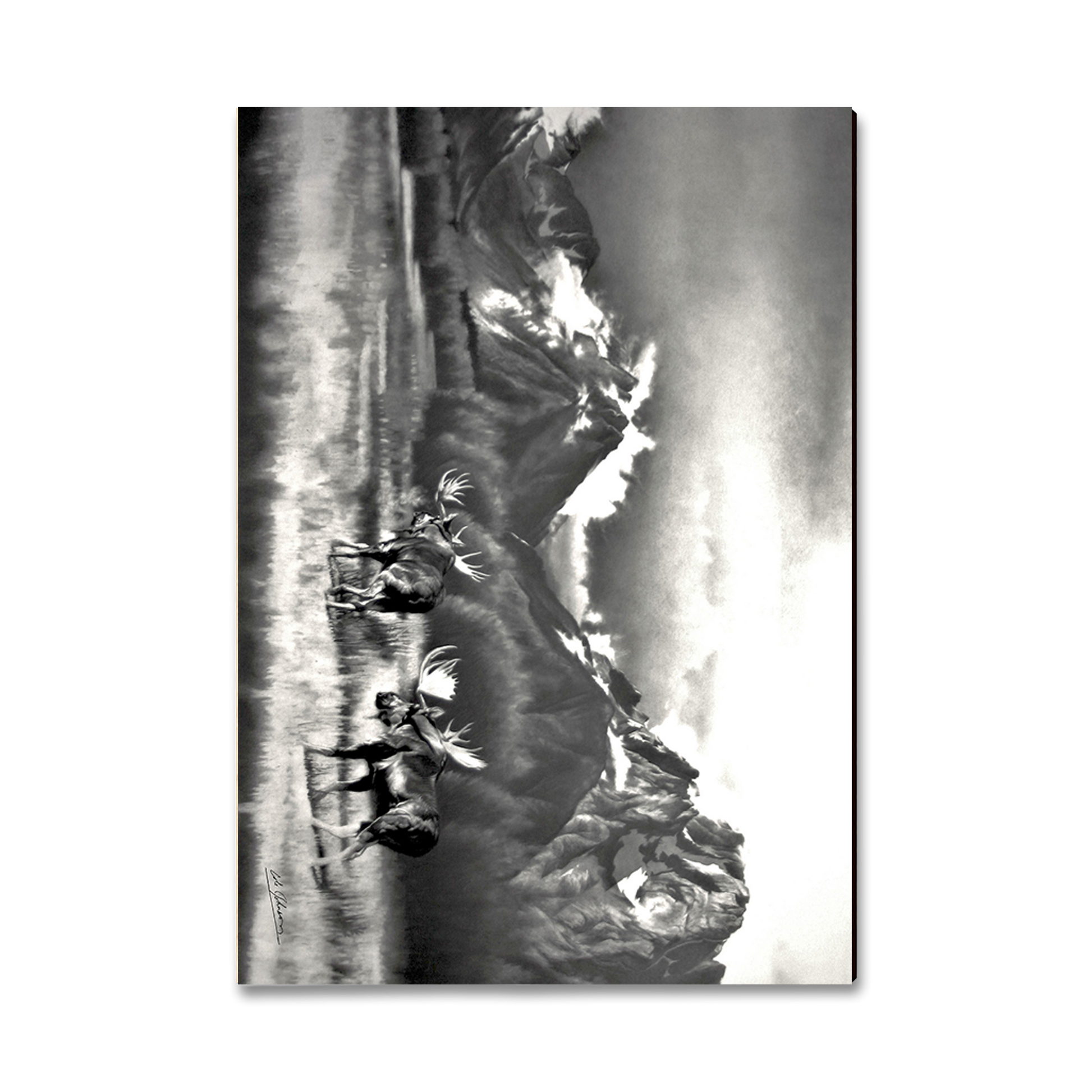 Postcard: Classic Edge - Johnson's Homeward Bound (Pack of 5)