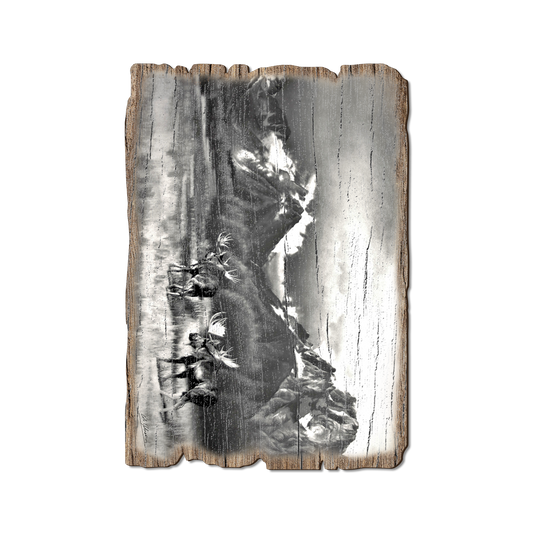 Greeting Card: Weathered Edge - Johnson's Homeward Bound