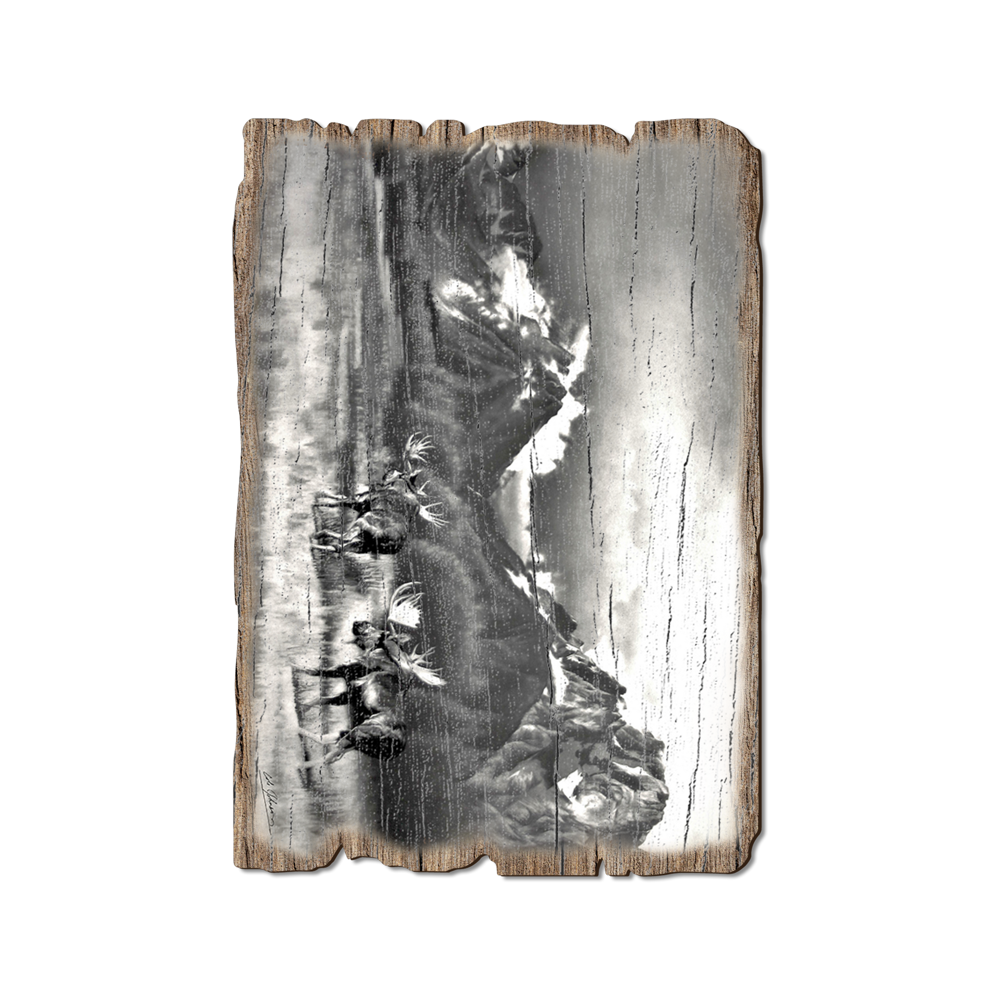 Ornament: Weathered Edge - Johnson's Homeward Bound