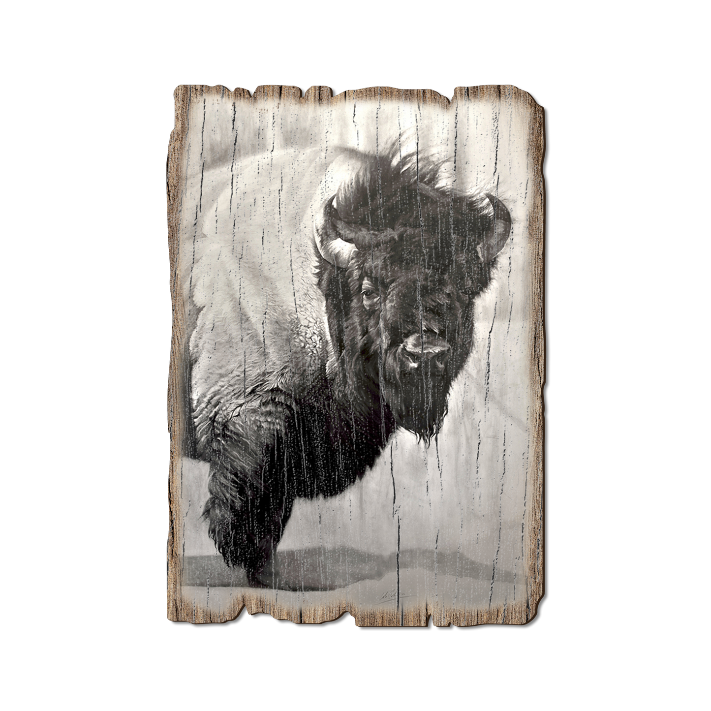 Ornament: Weathered Edge - Johnson's Icon Bison