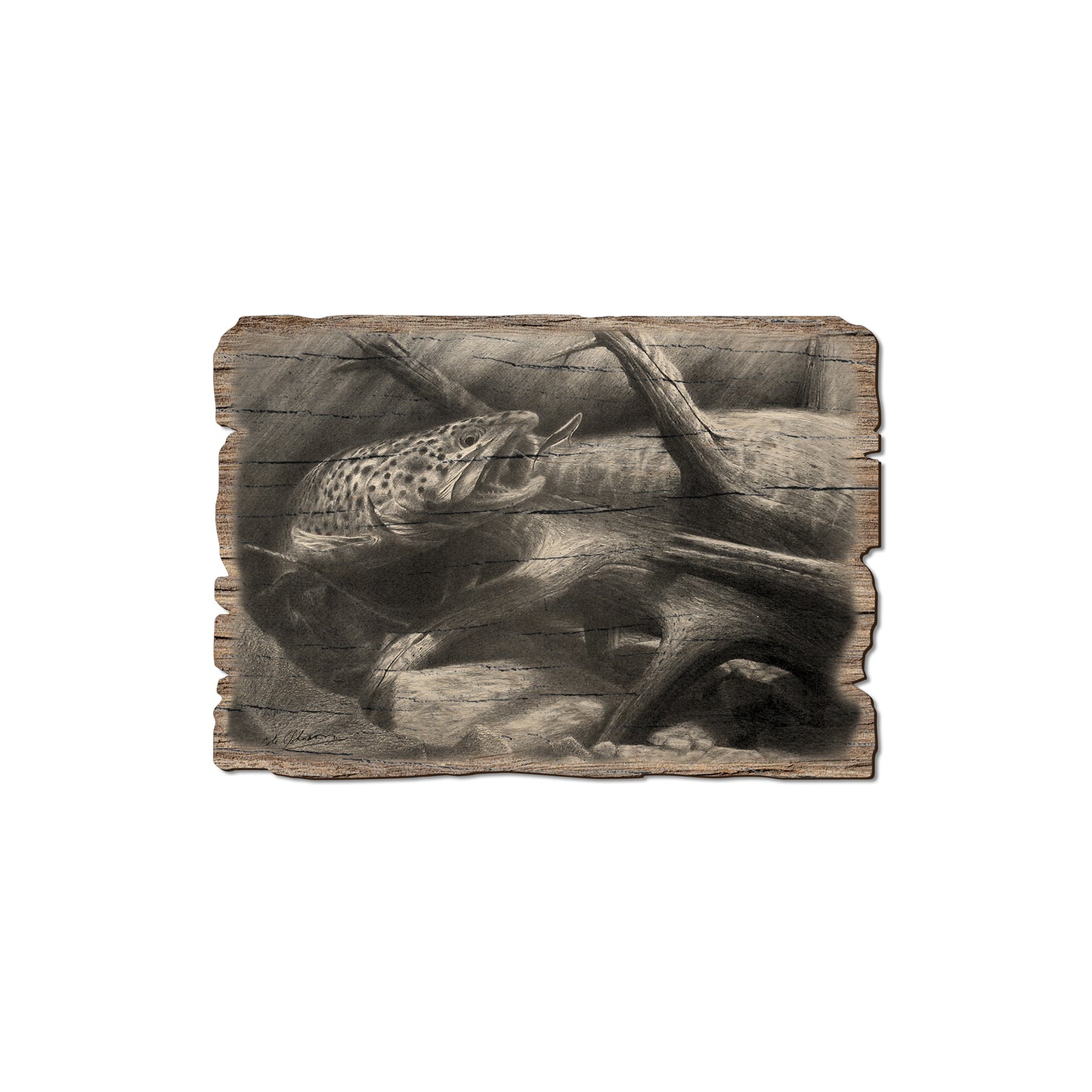 Johnson's Out Of Darkness - Rustic Edge Postcards & Magnets Rustic Edge Magnet (5pk // $2.80ea)