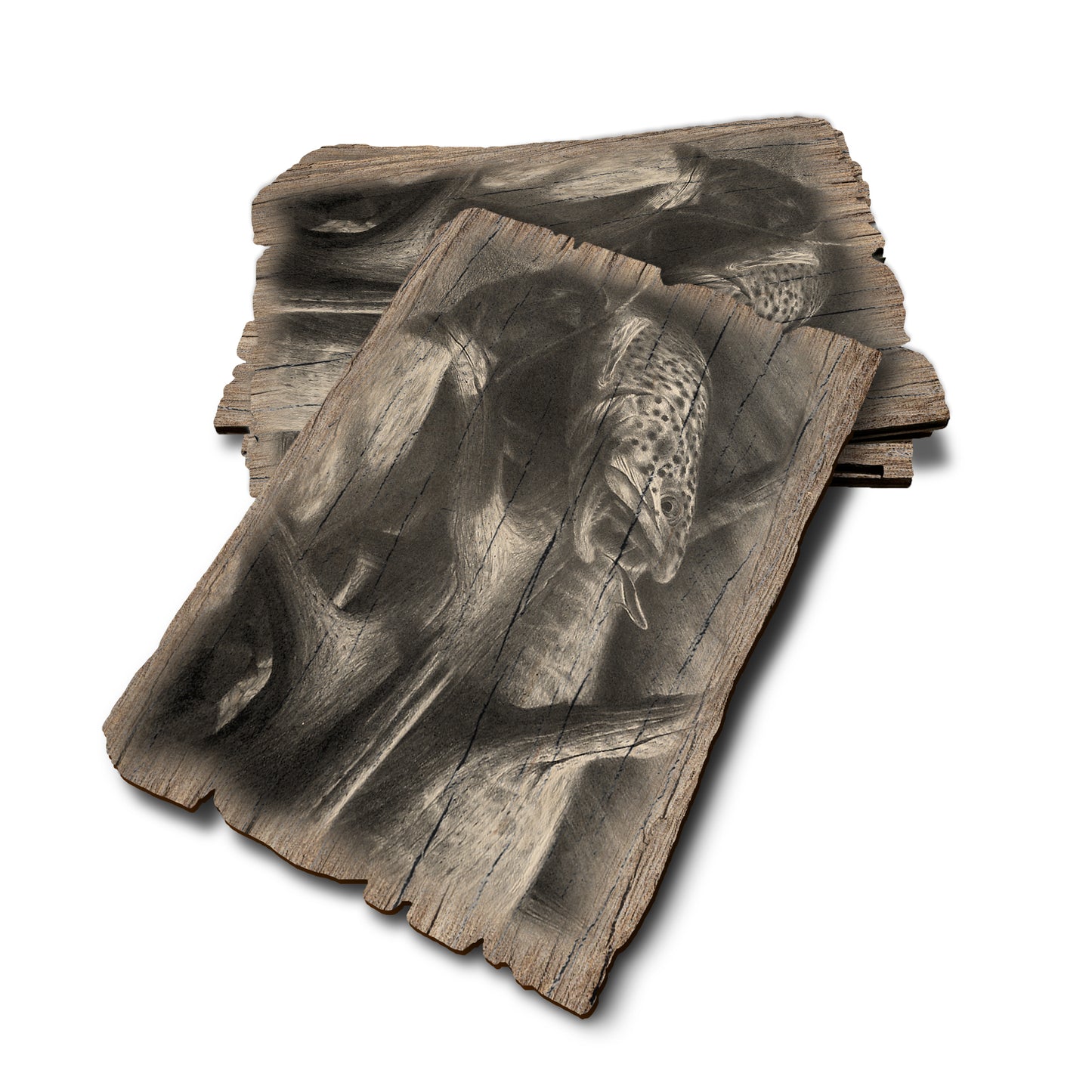 Johnson's Out Of Darkness - Weathered Edge Rustic Edge Postcard (5pk // $2.80ea)