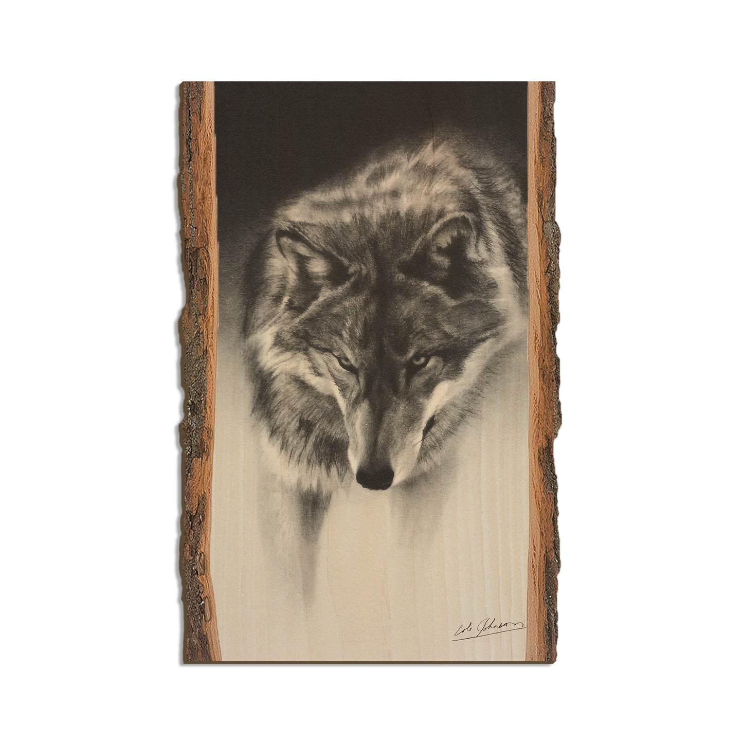 Johnson's Prowling Wolf - Live Edge Live Edge Magnet (5pk // $2.80ea)