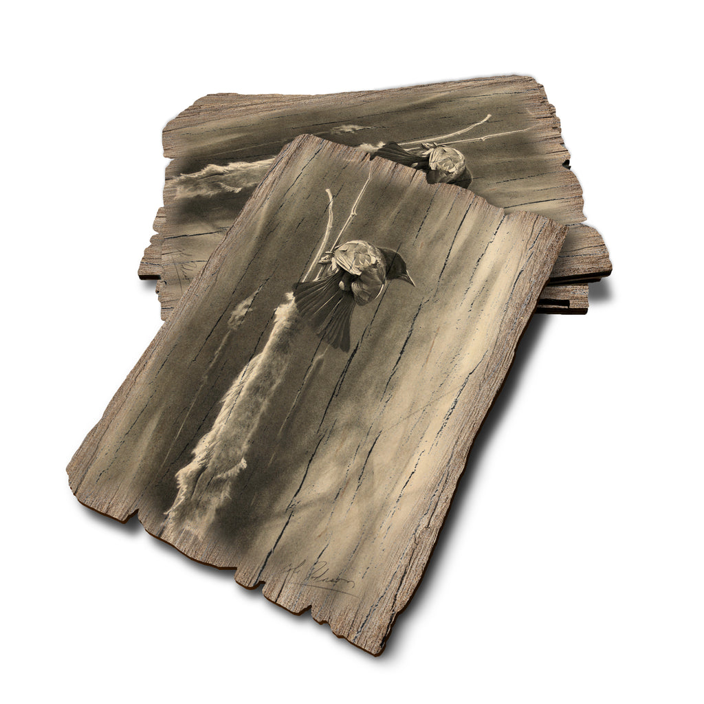 Johnson's Vintage Redwing - Weathered Edge Rustic Edge Postcard (5pk // $2.80ea)