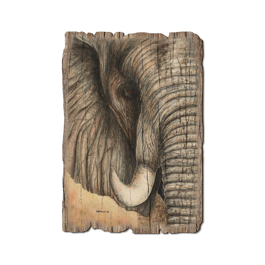 Bartholet's African Elephant - Rustic Edge Postcards & Magnets Rustic Edge Postcard (5pk // $2.80ea)