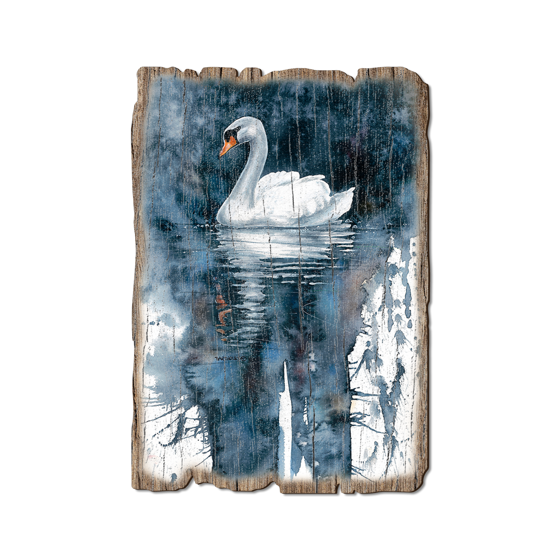 Greeting Card: Weathered Edge - Bartholet's Amazing Grace