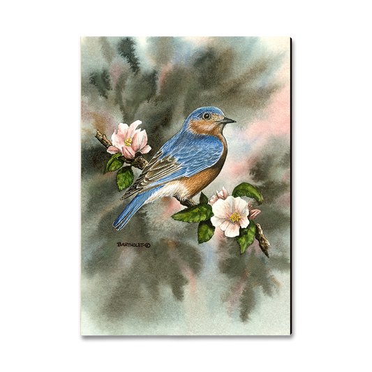 Magnet: Classic Edge - Bartholet's Bluebird