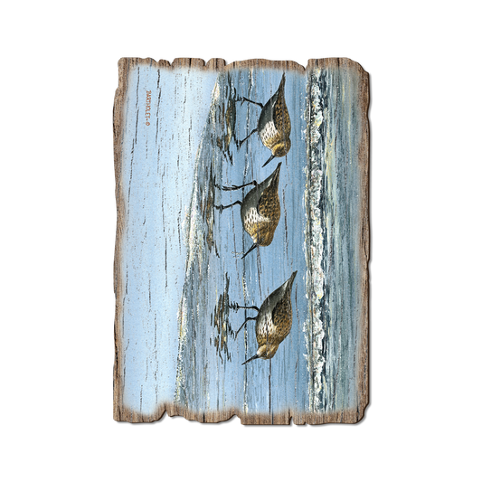 Greeting Card: Weathered Edge - Bartholet's Beach Breakfast