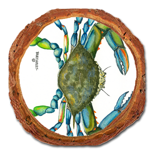 Coaster: Live Edge - Bartholet's Blue Crab (Pack of 5)