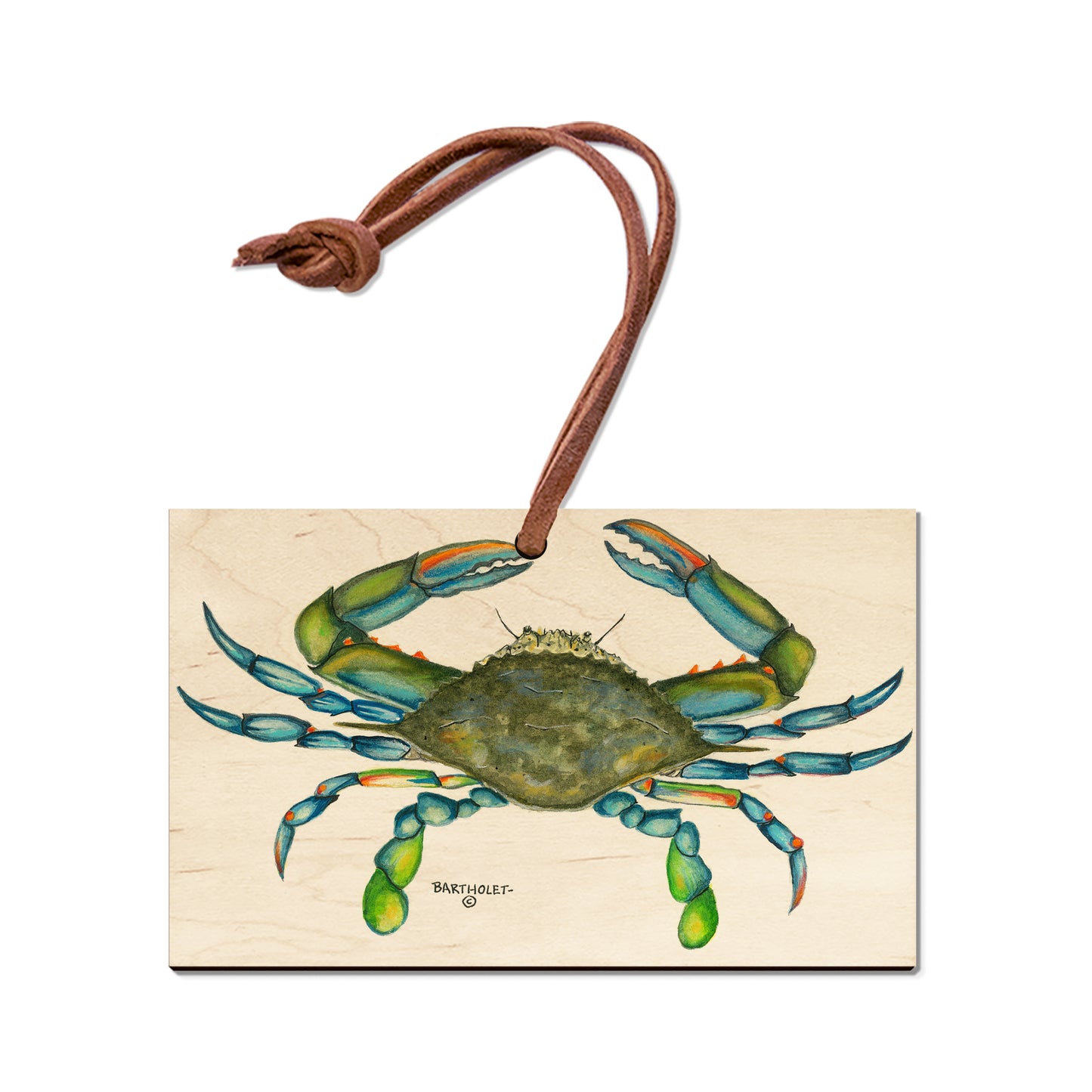 Bartholet's Blue Crab - Magnet Classic Edge Ornament (5pk // $2.80ea)