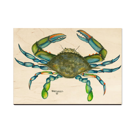 Bartholet's Blue Crab - Magnet Classic Edge Postcard (5pk // $2.80ea)