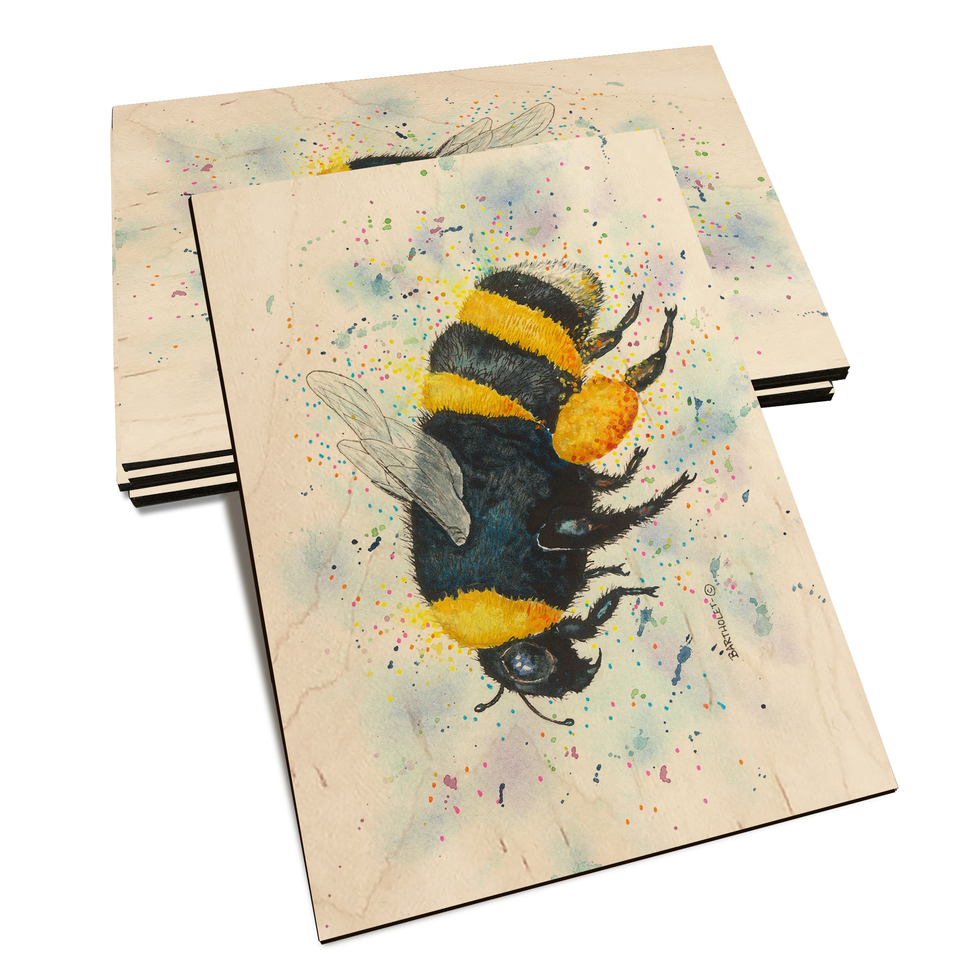 Bartholet's Bumble Bee  - Classic Edge Classic Edge Postcard (5pk // $2.80ea)