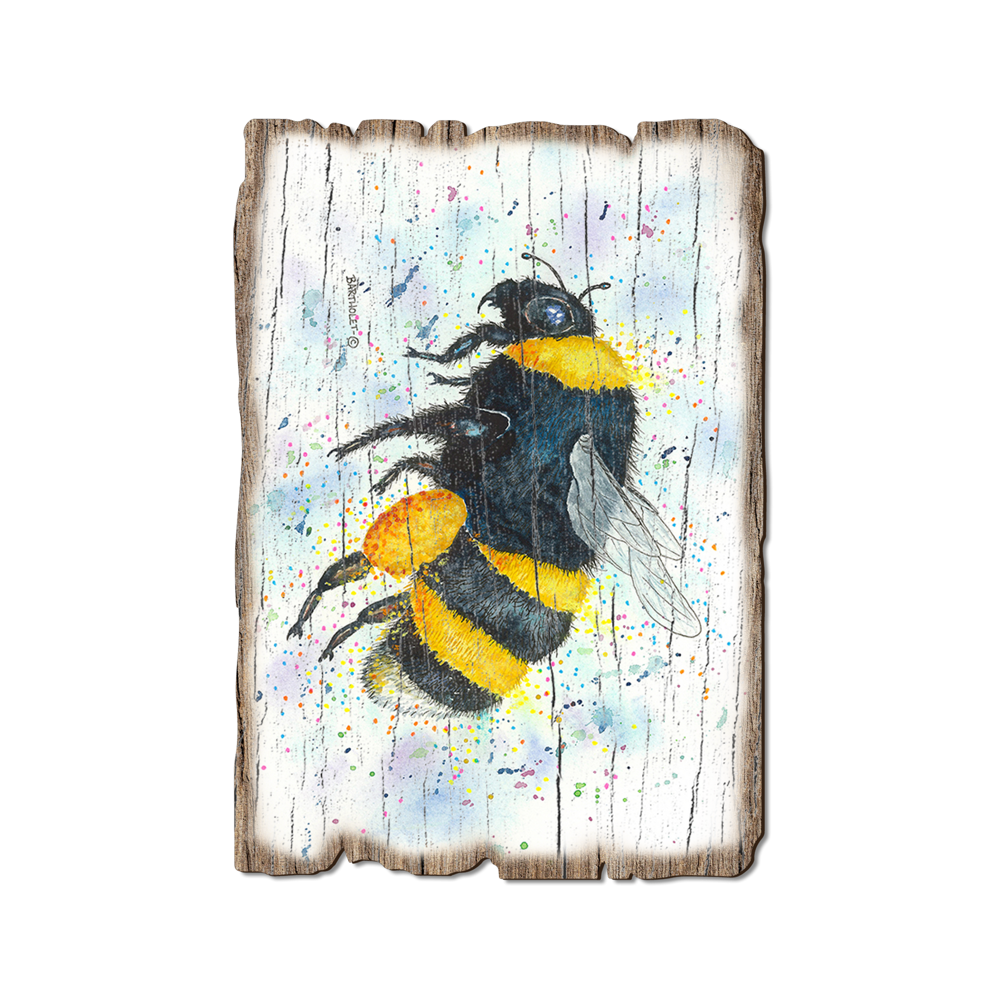 Greeting Card: Weathered Edge - Bartholet's Bumble Bee (Pack of 5)