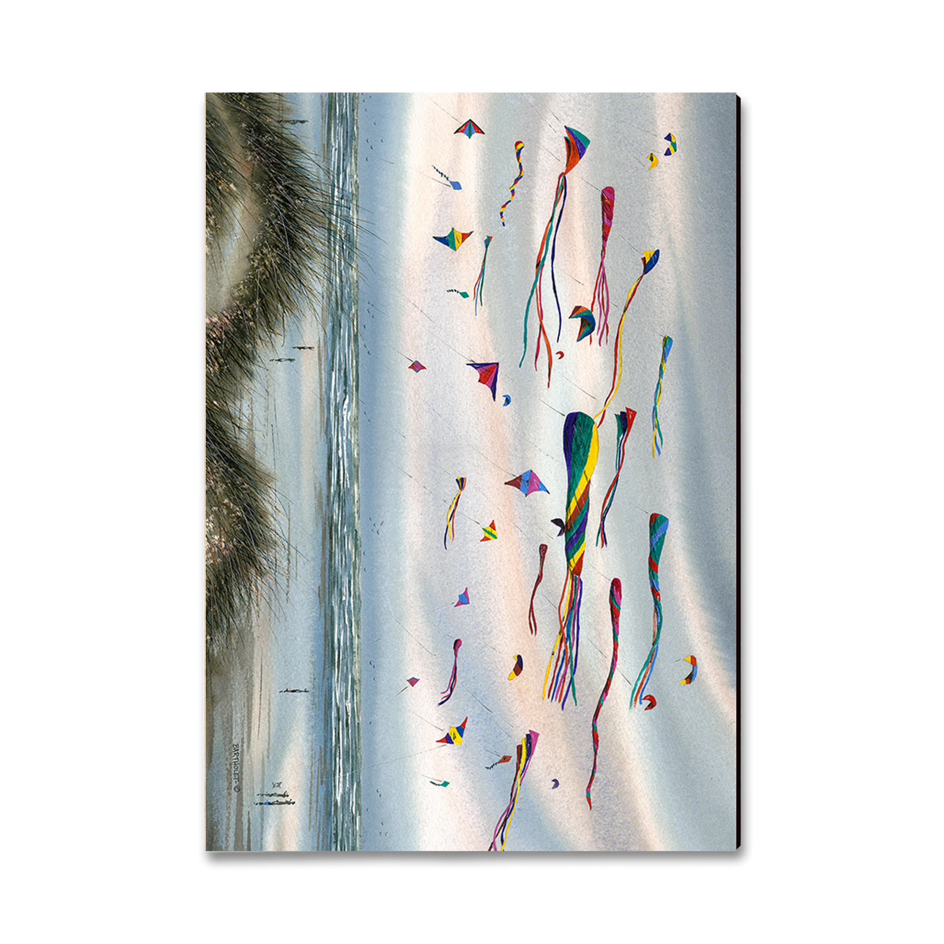 Postcard: Classic Edge - Bartholet's Beach Kites