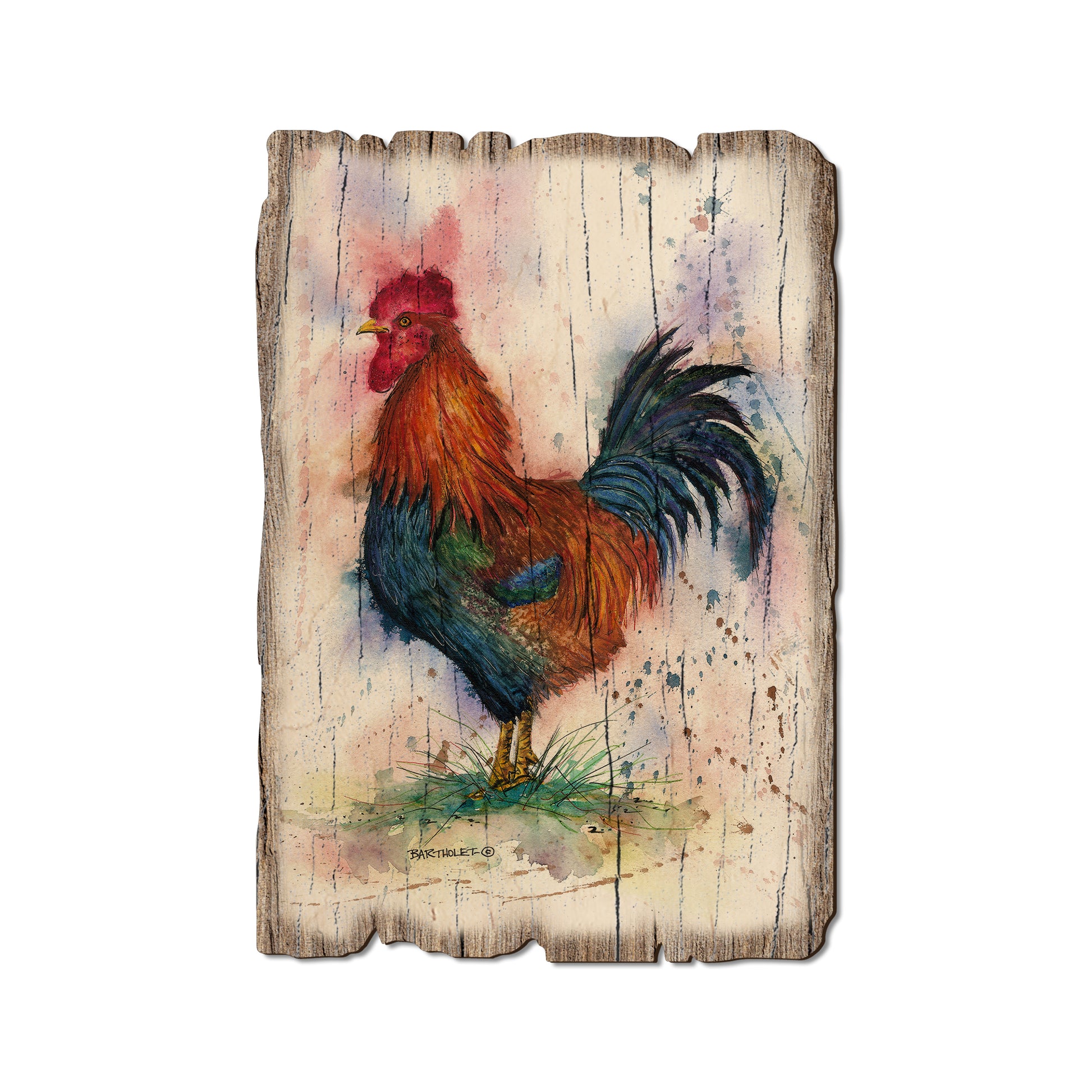 Bartholet's Barnyard Rooster - Rustic Edge Postcards & Magnets Rustic Edge Postcard (5pk // $2.80ea)