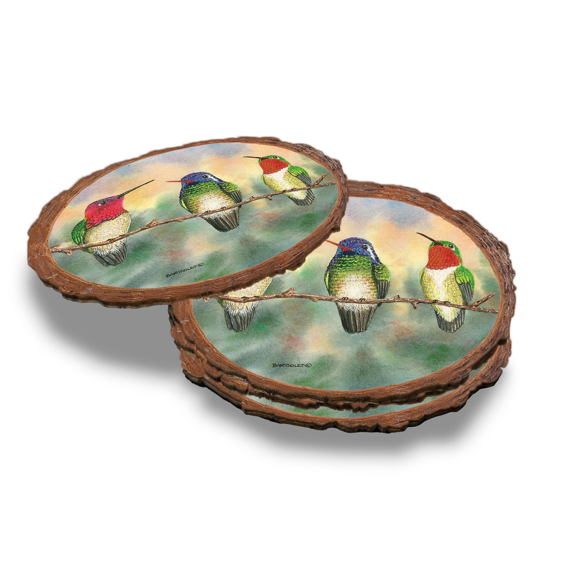 Bartholet's Branch Managers  - Live Edge Live Edge Coaster (5pk // $2.80ea)