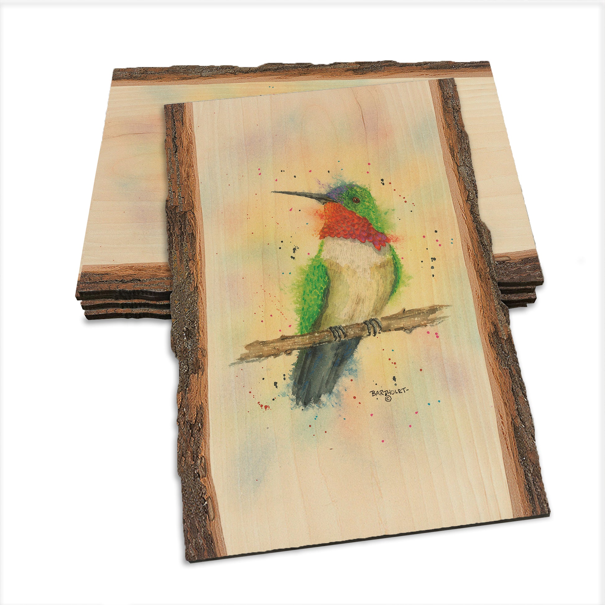 Bartholet's Break Time  - Live Edge Live Edge Postcard (5pk // $2.80ea)