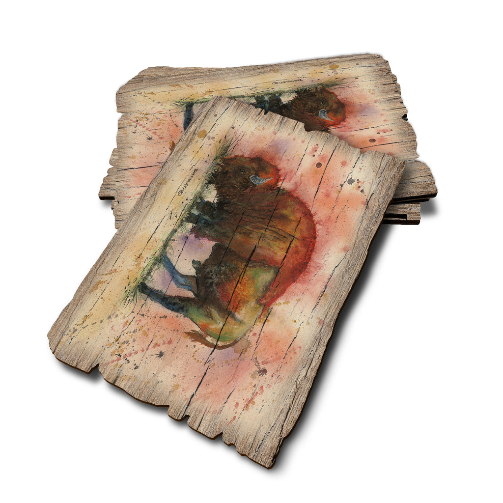 Bartholet's The Buff - Weathered Edge Rustic Edge Postcard (5pk // $2.80ea)