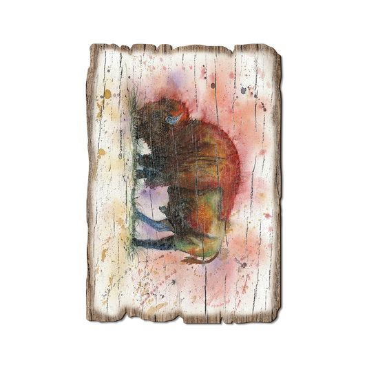 Greeting Card: Weathered Edge - Bartholet's The Buff