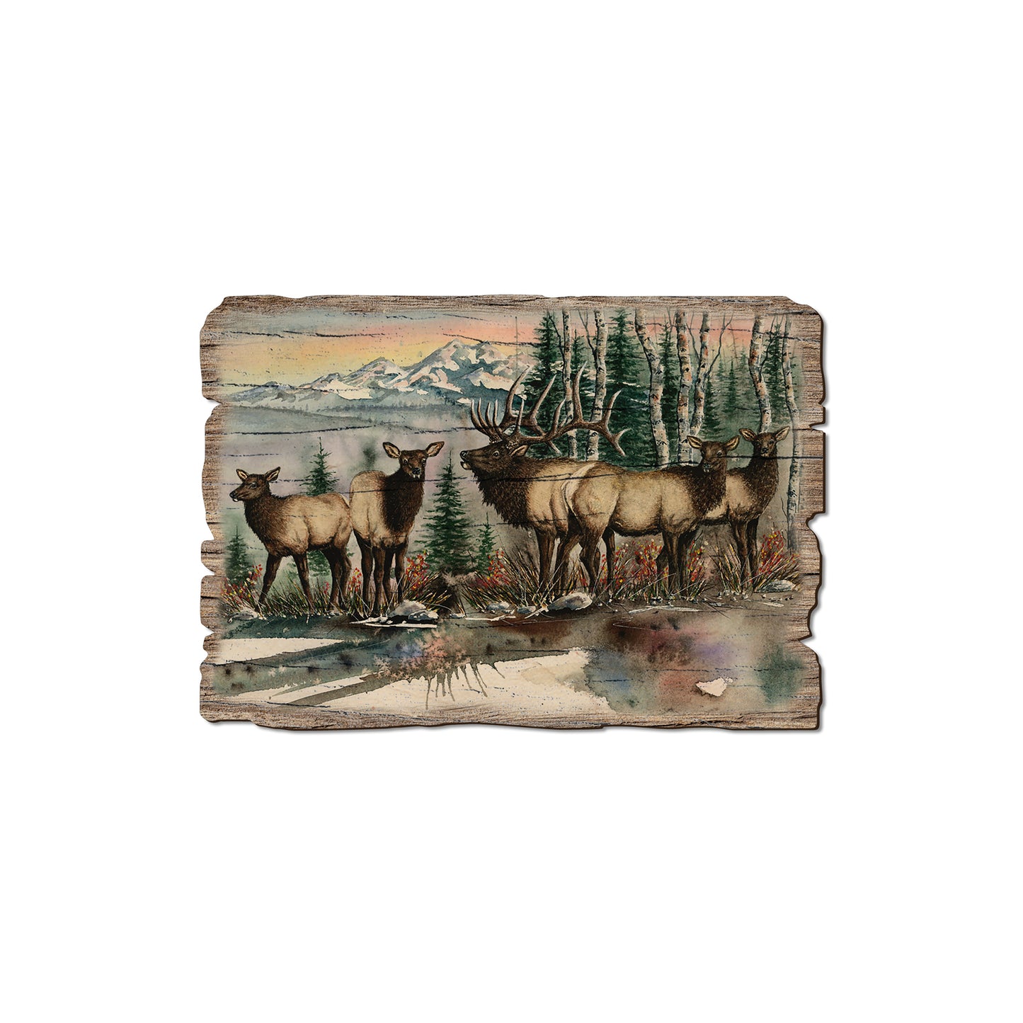 Bartholet's Clear Cut - Rustic Edge Postcards & Magnets Rustic Edge Magnet (5pk // $2.80ea)