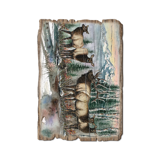 Greeting Card: Weathered Edge - Bartholet's Clear Cut