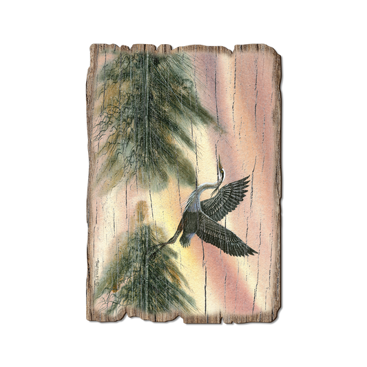 Greeting Card: Weathered Edge - Bartholet's Cool Of The Morning