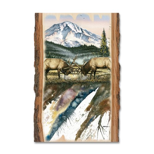 Greeting Card: Live Edge - Bartholet's Clash Of The Titan