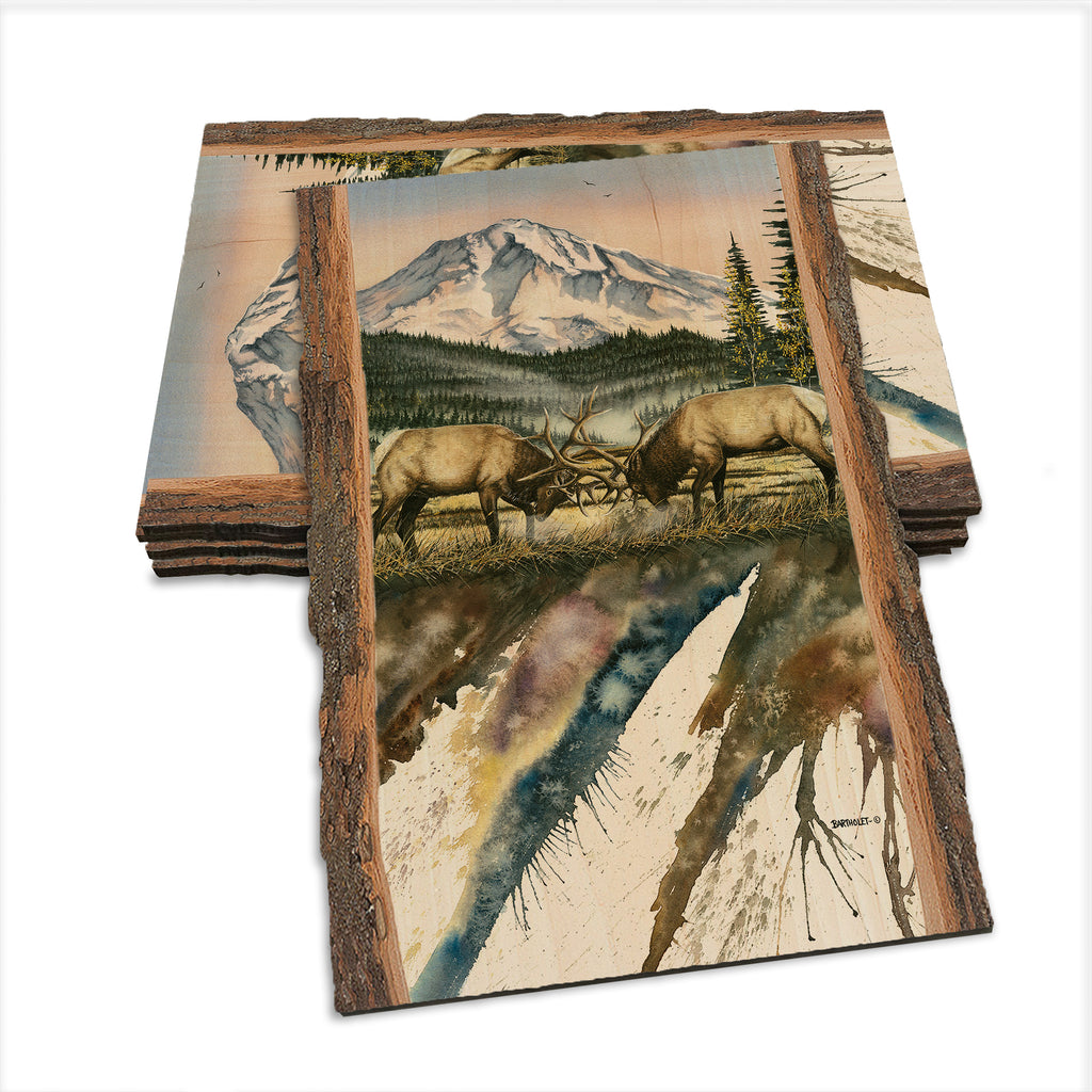 Bartholet's Clash Of The Titan  - Live Edge Live Edge Postcard (5pk // $2.80ea)