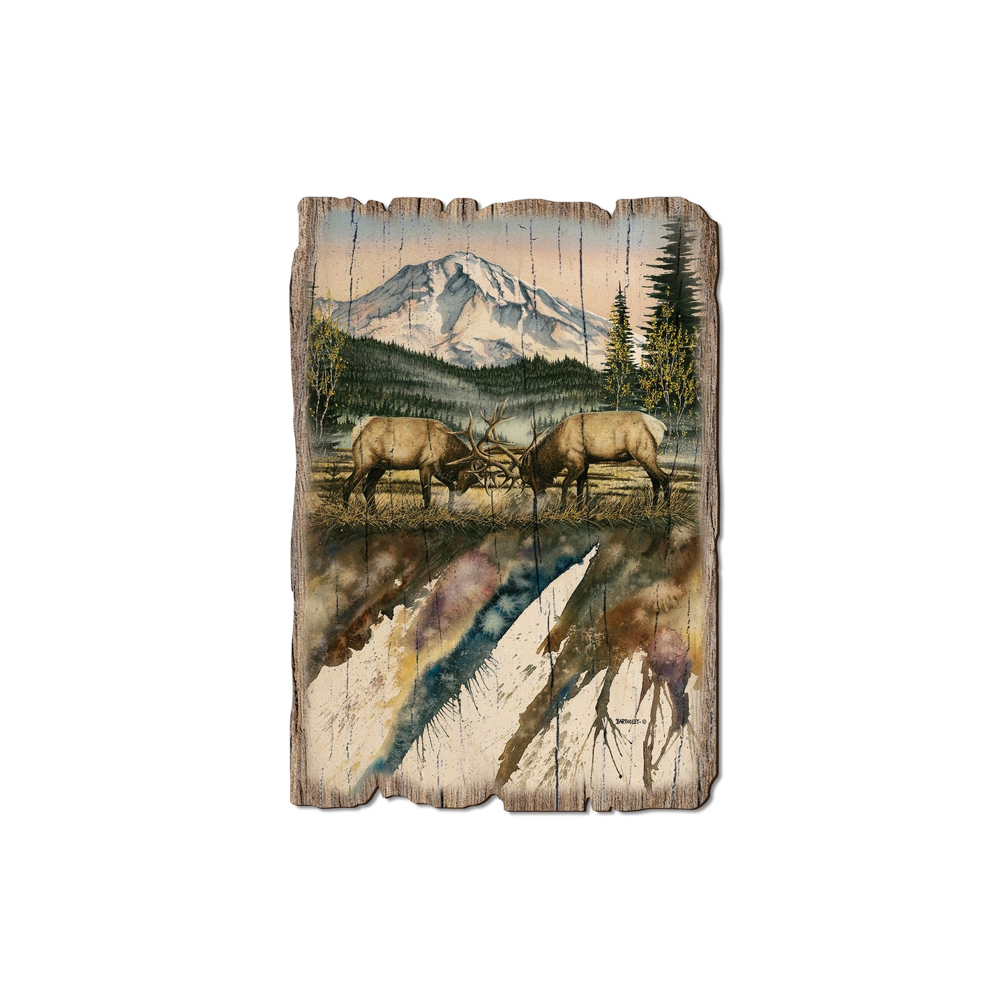Bartholet's Clash Of The Titan - Rustic Edge Postcards & Magnets Rustic Edge Magnet (5pk // $2.80ea)