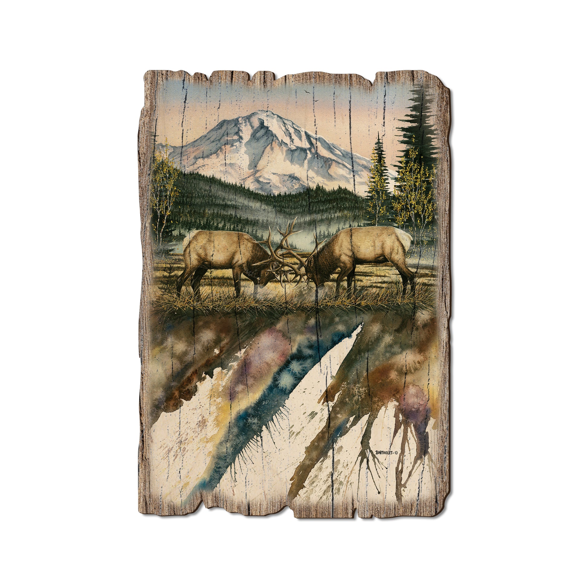 Bartholet's Clash Of The Titan - Rustic Edge Postcards & Magnets Rustic Edge Postcard (5pk // $2.80ea)