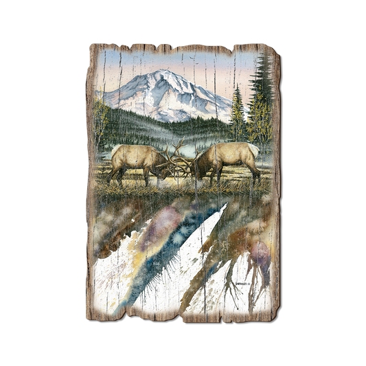 Greeting Card: Weathered Edge - Bartholet's Clash Of The Titan