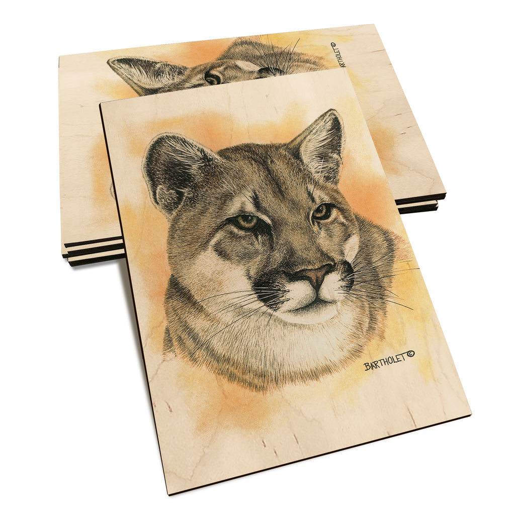 Bartholet's Cougar  - Classic Edge Classic Edge Postcard (5pk // $2.80ea)
