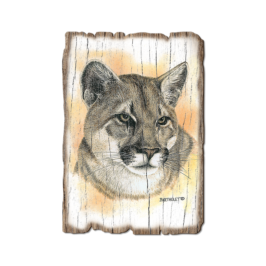 Greeting Card: Weathered Edge - Bartholet's Cougar (Pack of 5)