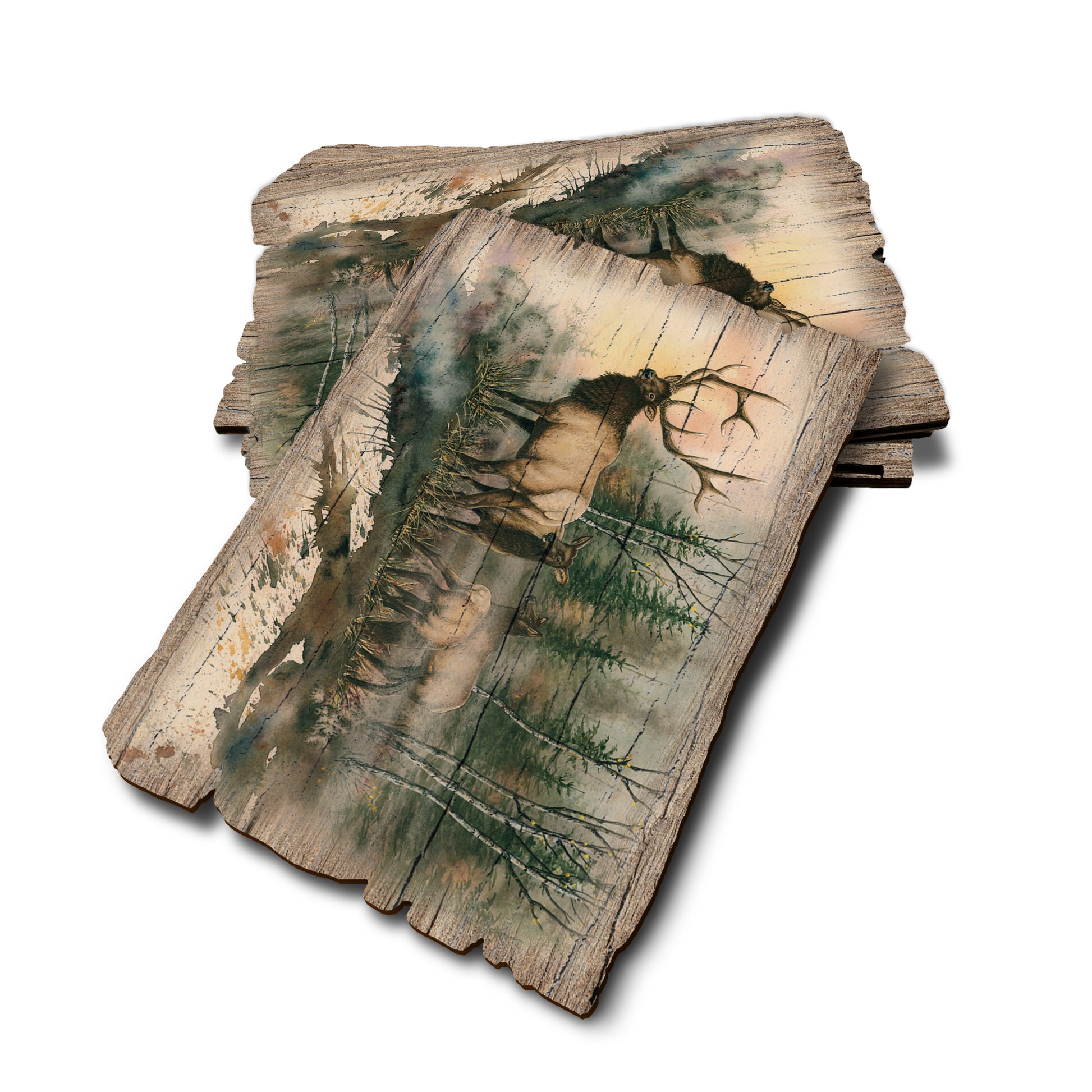 Bartholet's Daybreak - Weathered Edge Rustic Edge Postcard (5pk // $2.80ea)