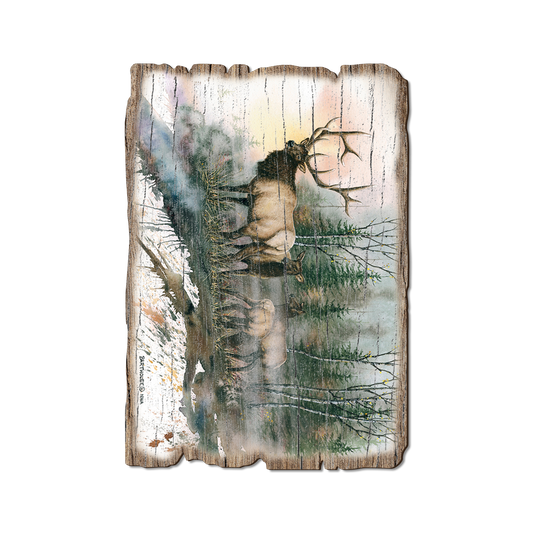Greeting Card: Weathered Edge - Bartholet's Daybreak