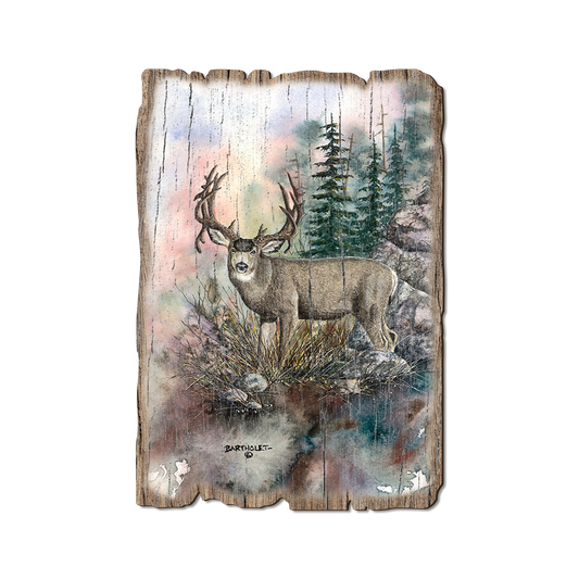 Greeting Card: Weathered Edge - Bartholet's Double Drop