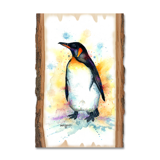 Greeting Card: Live Edge - Bartholet's Emperor Penguin