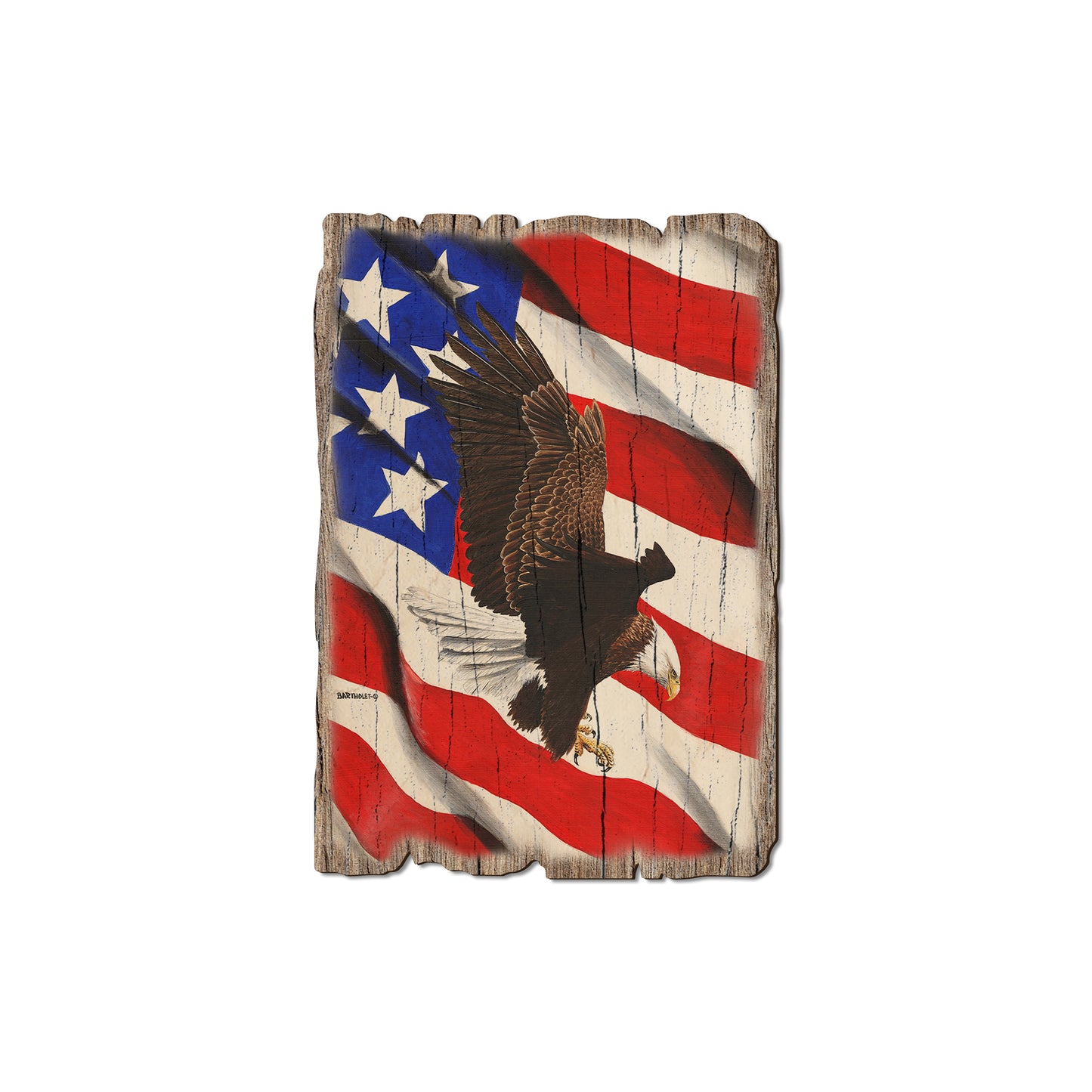 Bartholet's Freedom Flight - Rustic Edge Postcards & Magnets Rustic Edge Magnet (5pk // $2.80ea)