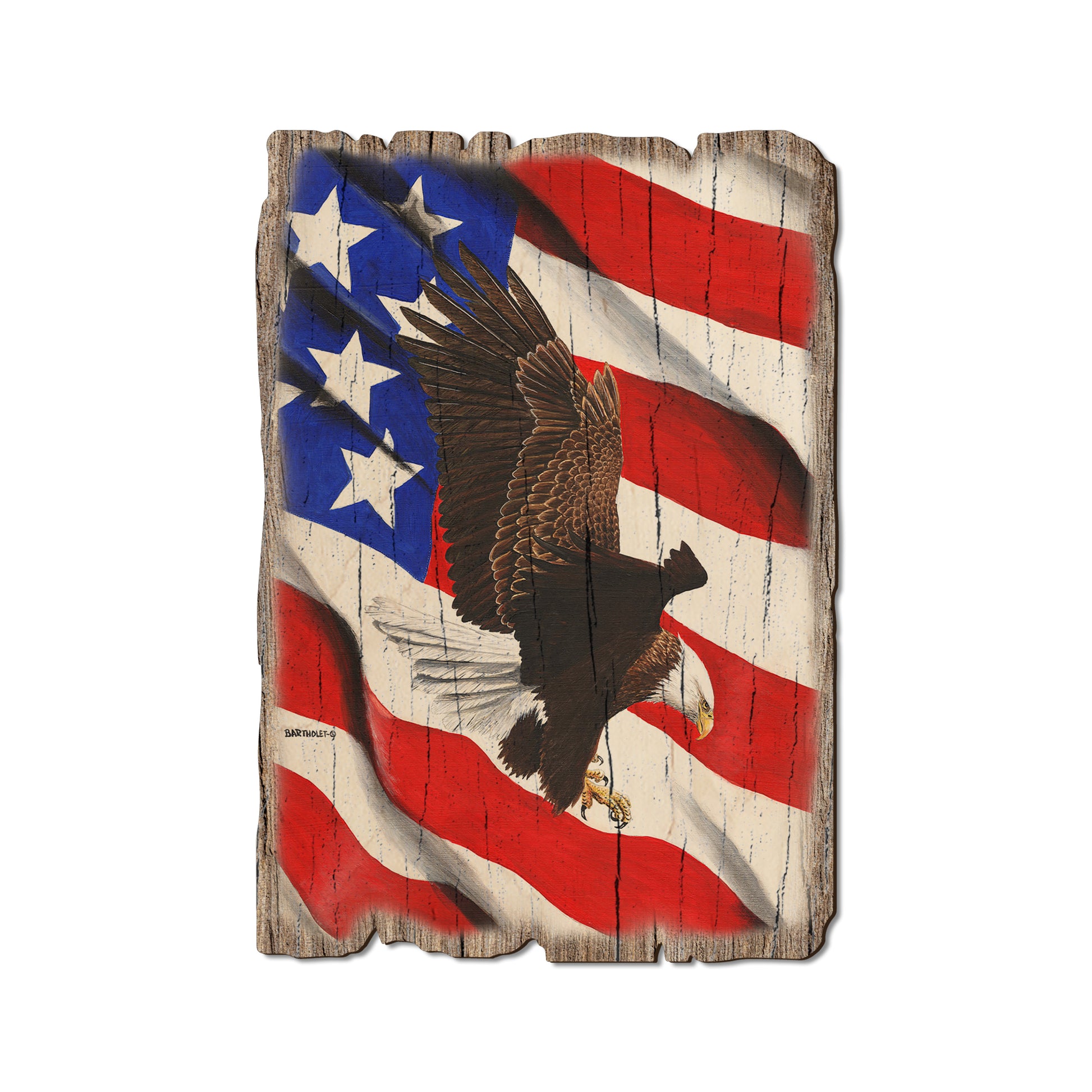 Bartholet's Freedom Flight - Rustic Edge Postcards & Magnets Rustic Edge Postcard (5pk // $2.80ea)