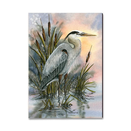 Magnet: Classic Edge - Bartholet's First Light Heron