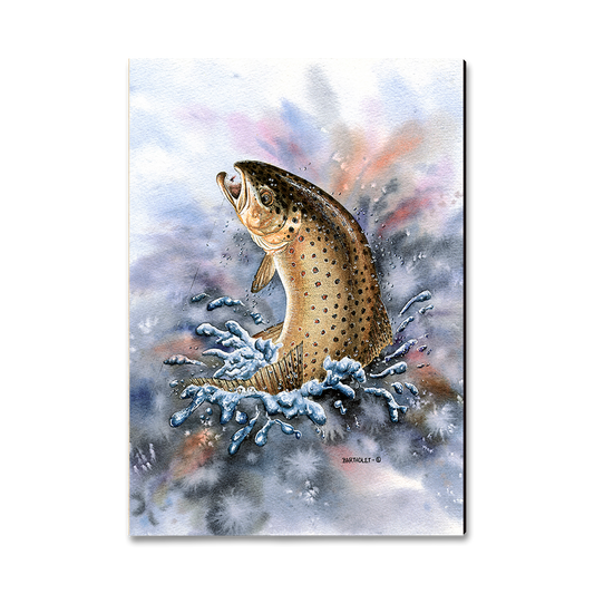 Magnet: Classic Edge - Bartholet's Fish On (Brown Trout)