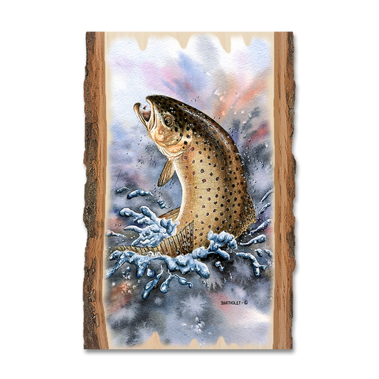 Magnet: Live Edge - Bartholet's Fish On (Brown Trout)