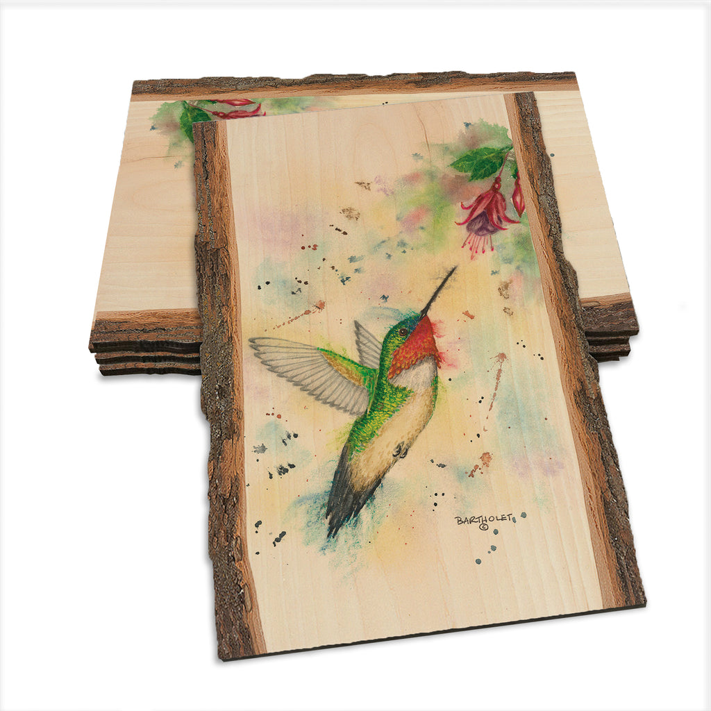 Bartholet's Fuchsia Fun  - Live Edge Live Edge Postcard (5pk // $2.80ea)