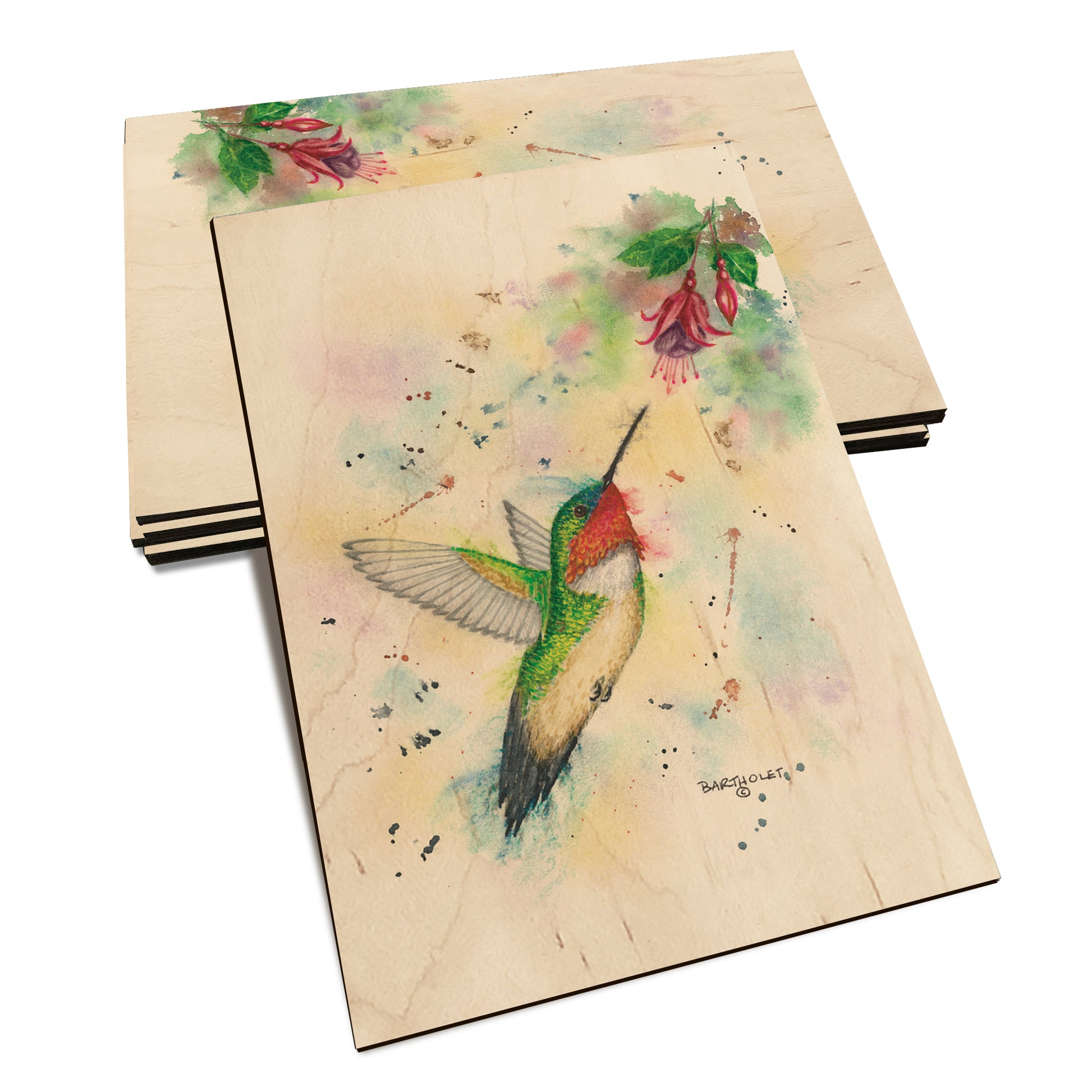 Bartholet's Fuchsia Fun  - Classic Edge Classic Edge Postcard (5pk // $2.80ea)