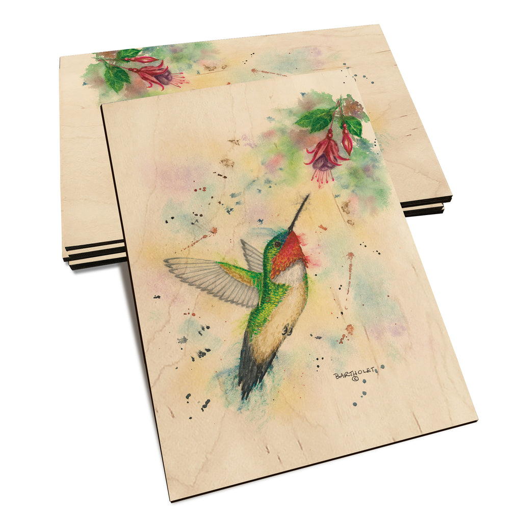 Bartholet's Fuchsia Fun  - Classic Edge Classic Edge Postcard (5pk // $2.80ea)