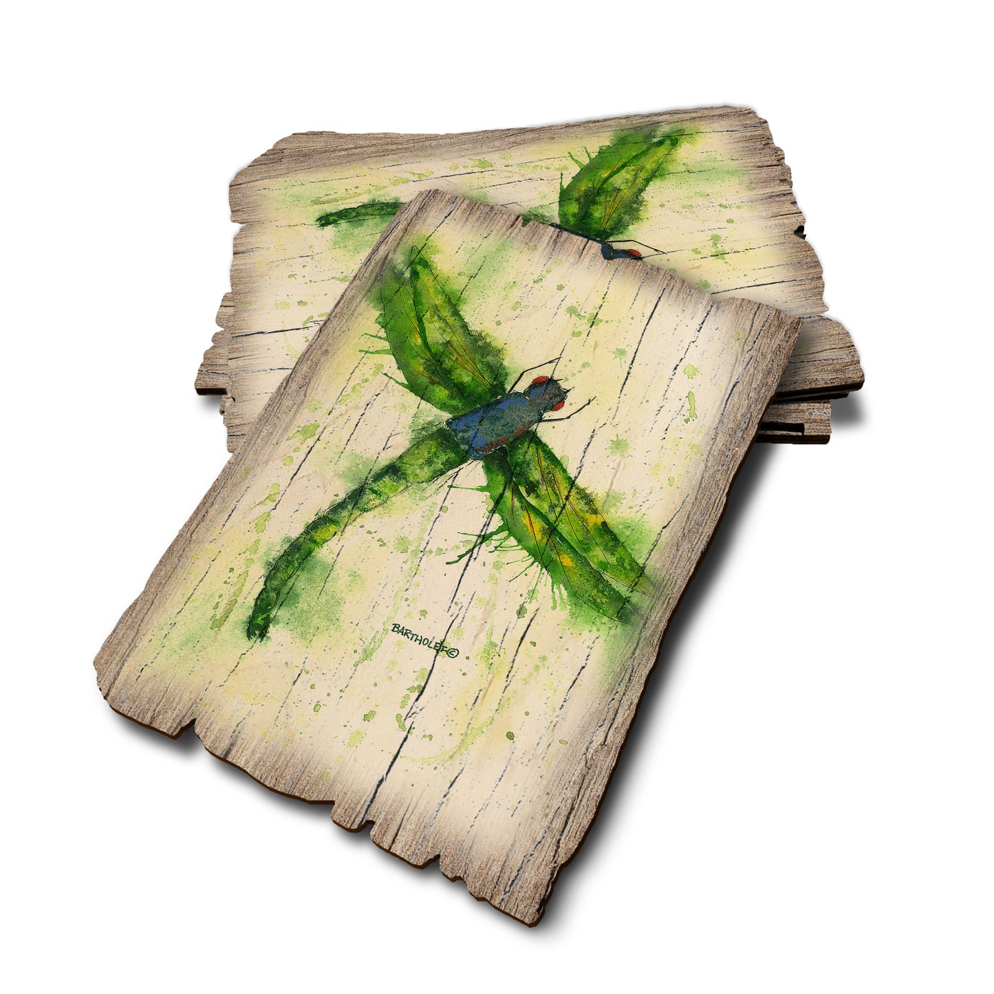 Bartholet's Green Fantasy - Weathered Edge Rustic Edge Postcard (5pk // $2.80ea)