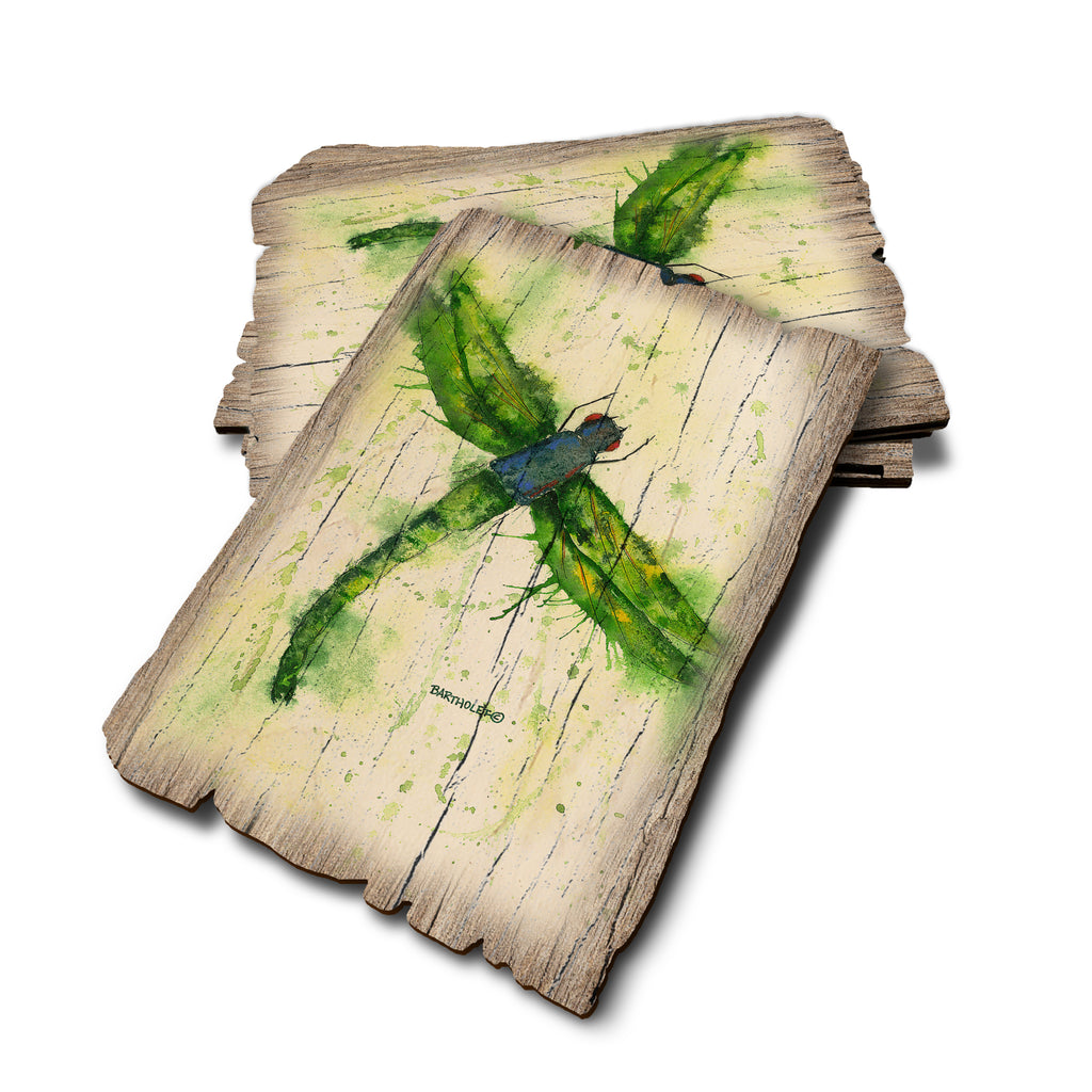 Bartholet's Green Fantasy - Weathered Edge Rustic Edge Postcard (5pk // $2.80ea)