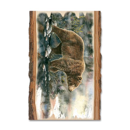 Greeting Card: Live Edge - Bartholet's Glacier Grizz